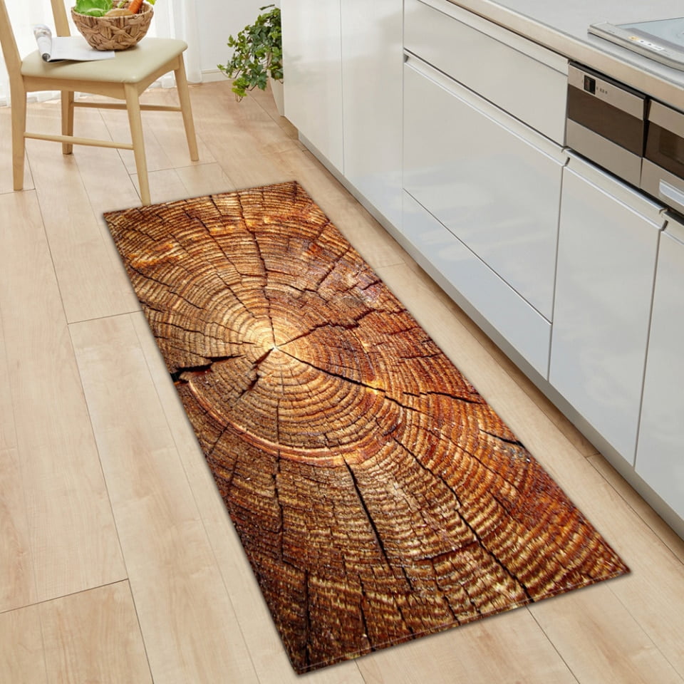 Tapis De Cuisine Rondin De Bois
