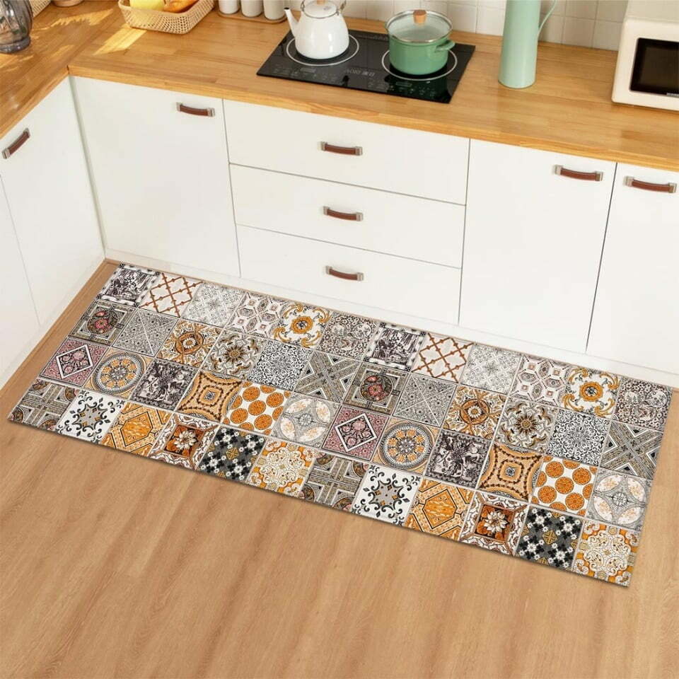 Tapis Carreaux De Ciment Pour Cuisine