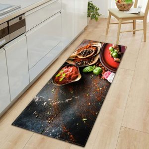 Tapis De Cuisine Design Épicé