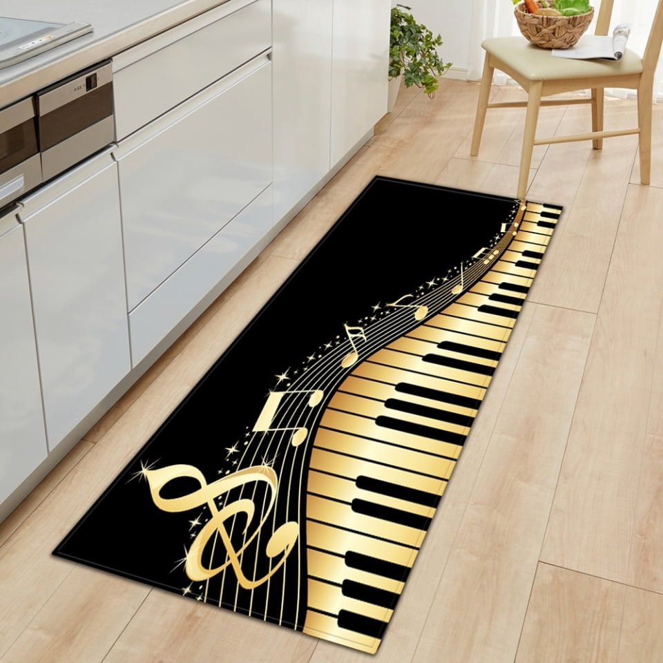 Tapis De Cuisine Thème Musique
