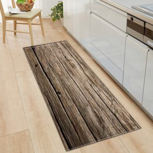 Tapis De Cuisine Effet Bois
