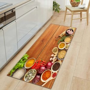 Grand Tapis De Cuisine Antidérapant