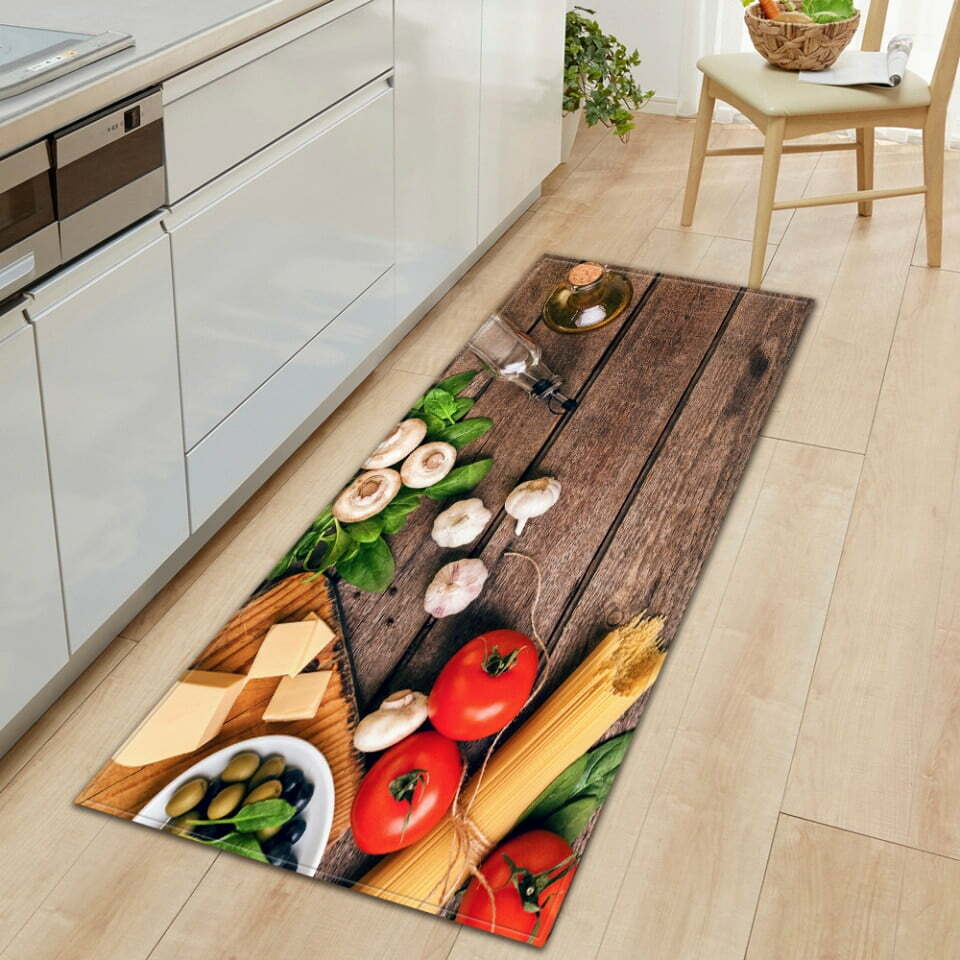 Tapis De Cuisine Coloré