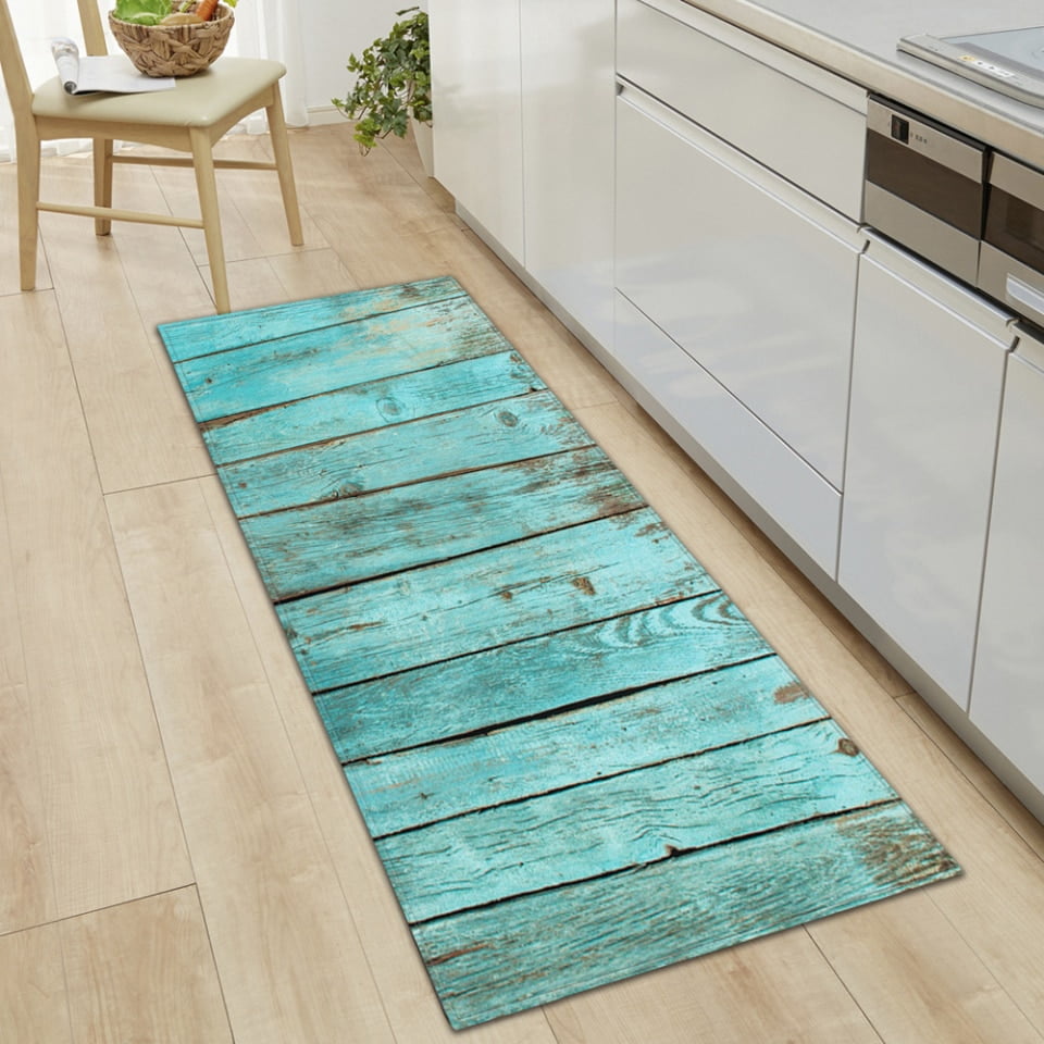 Tapis De Cuisine Bleu Ciel