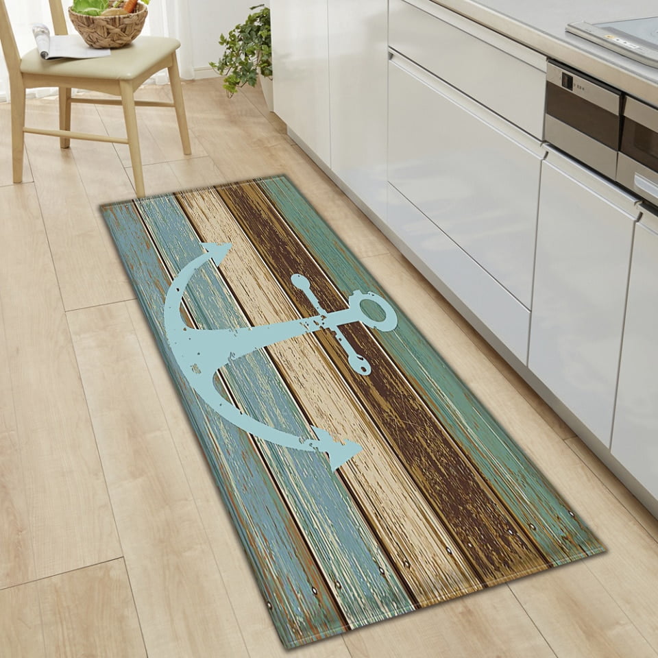 Tapis De Cuisine Bois Marin